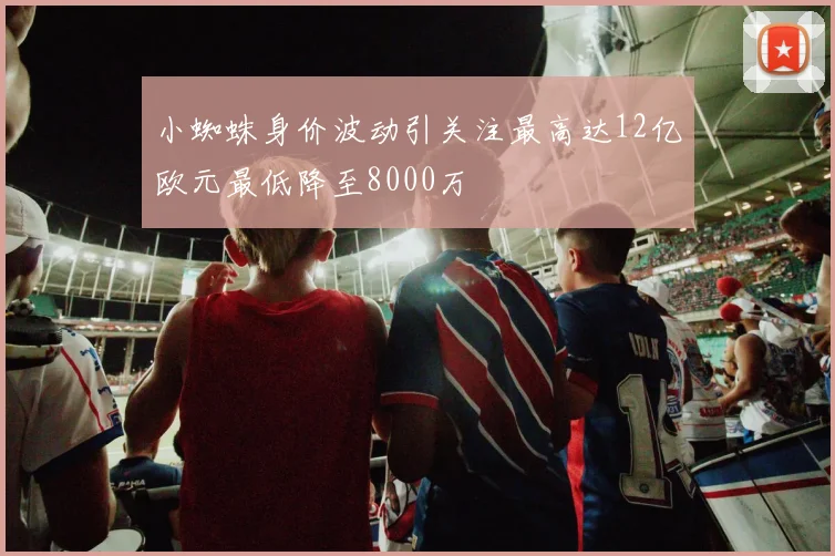 小蜘蛛身价波动引关注最高达12亿欧元最低降至8000万